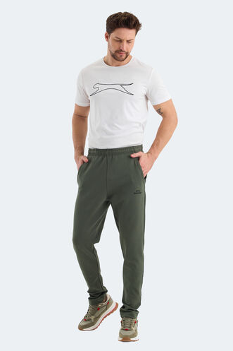 Slazenger VALDIS Men's Sweatpants Khaki - Thumbnail