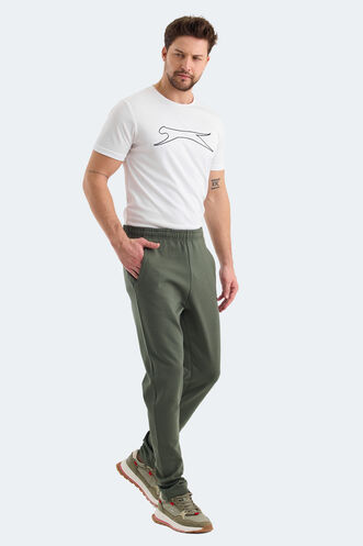 Slazenger VALDIS Men's Sweatpants Khaki - Thumbnail