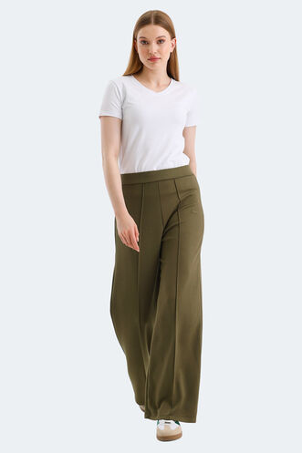 Slazenger VALENTINO Women's Sweatpants Khaki - Thumbnail