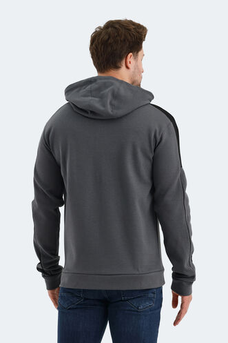 Slazenger VALERYA Erkek Sweatshirt Koyu Gri - Thumbnail