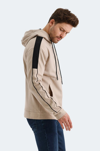 Slazenger VALERYA Men's Sweatshirt Beige - Thumbnail