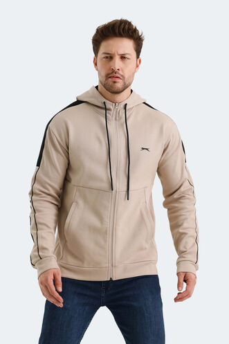 Slazenger VALERYA Men's Sweatshirt Beige - Thumbnail