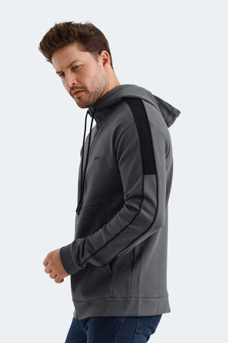 Slazenger VALERYA Men's Sweatshirt Dark Grey - Thumbnail