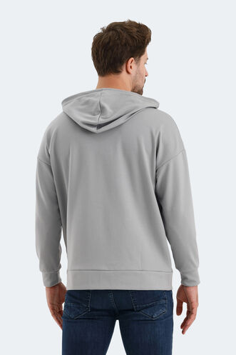 Slazenger VALTER Erkek Sweatshirt Gri - Thumbnail