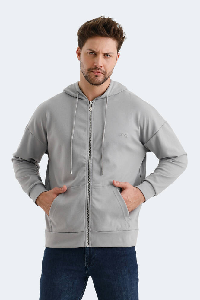 Slazenger VALTER Erkek Sweatshirt Gri