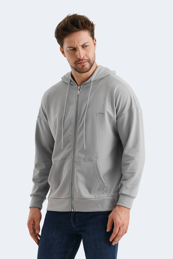 Slazenger VALTER Erkek Sweatshirt Gri