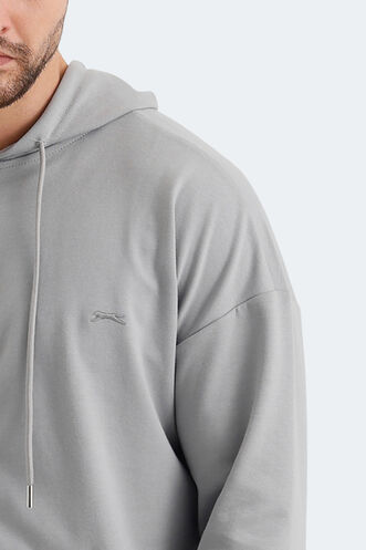 Slazenger VALTER Erkek Sweatshirt Gri - Thumbnail