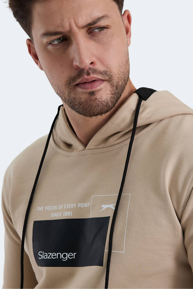 Slazenger VANDA Erkek Sweatshirt Bej