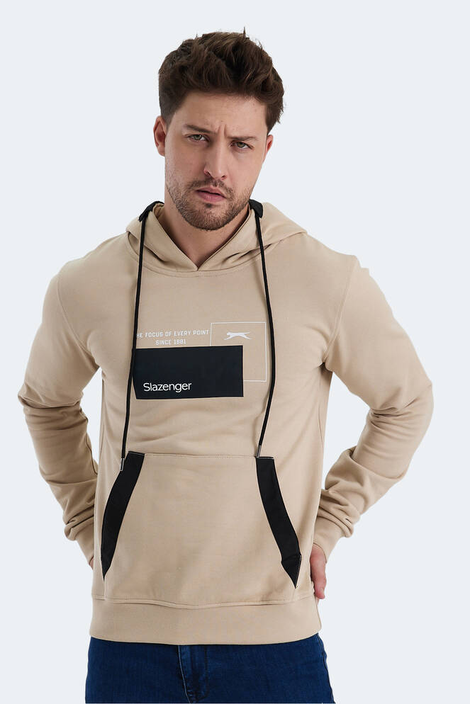 Slazenger VANDA Erkek Sweatshirt Bej