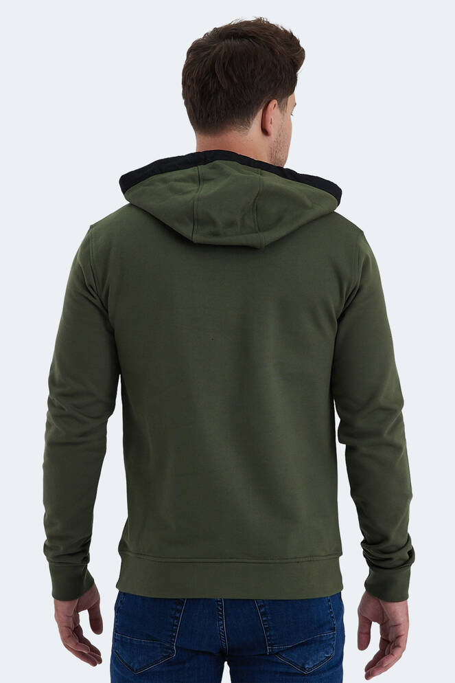 Slazenger VANDA Erkek Sweatshirt Haki