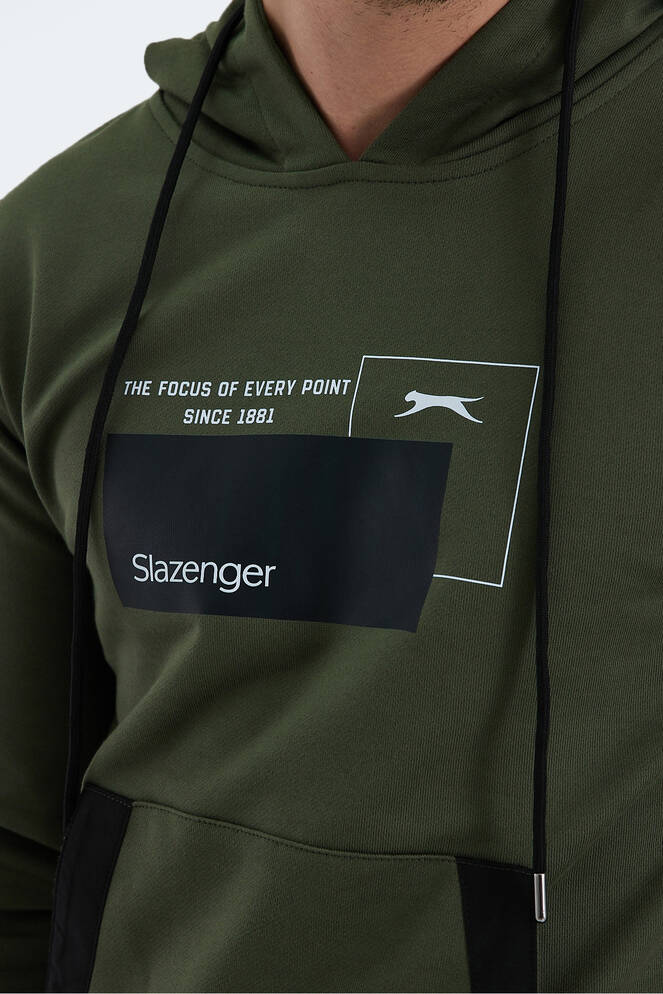 Slazenger VANDA Erkek Sweatshirt Haki