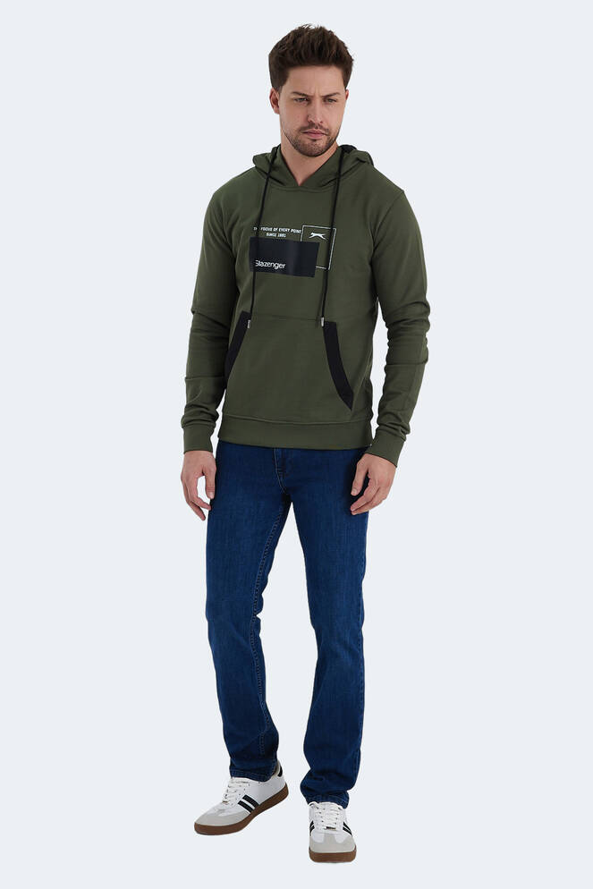 Slazenger VANDA Erkek Sweatshirt Haki