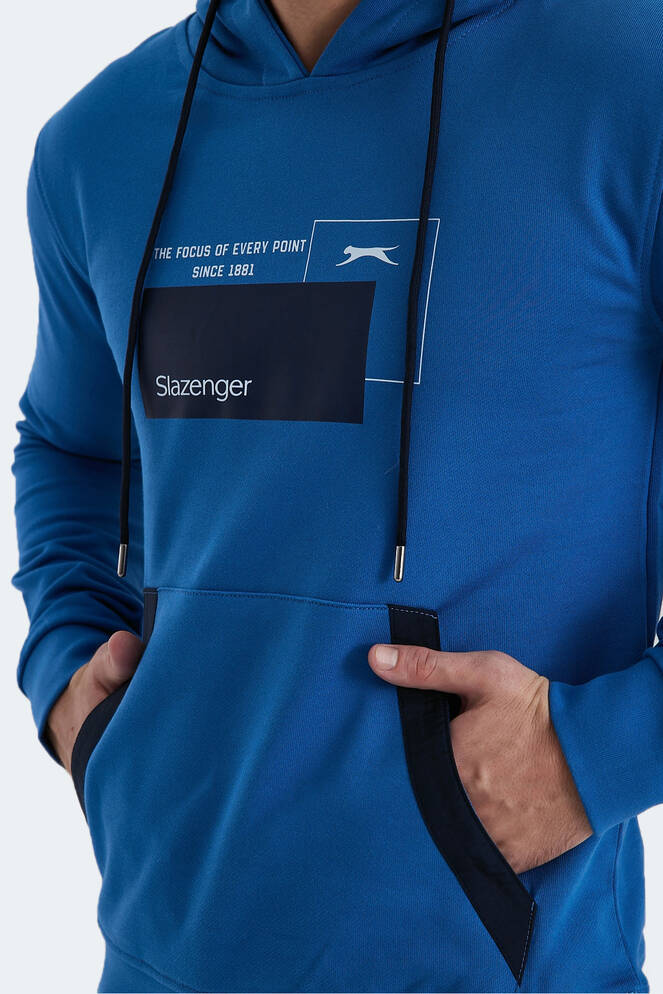 Slazenger VANDA Erkek Sweatshirt Mavi