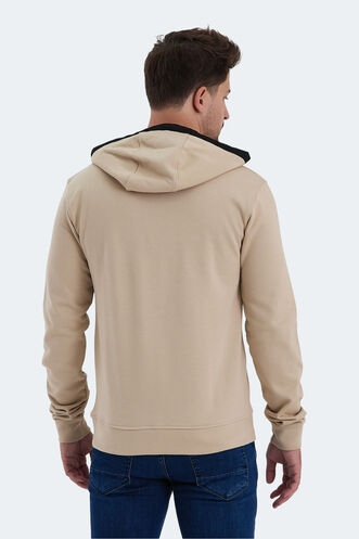 Slazenger VANDA Men's Sweatshirt Beige - Thumbnail