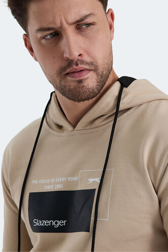 Slazenger VANDA Men's Sweatshirt Beige - Thumbnail