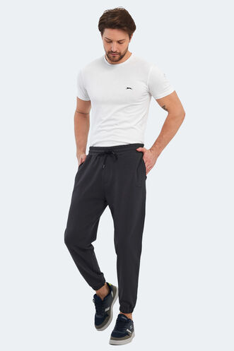 Slazenger VARDAN Men's Sweatpants Dark Gray - Thumbnail