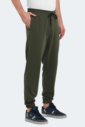 Slazenger VARDAN Men's Sweatpants Olive - Thumbnail