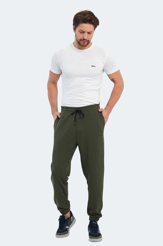 Slazenger VARDAN Men's Sweatpants Olive - Thumbnail