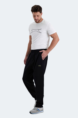 Slazenger VARIATION Men's Sweatpants Black - Thumbnail