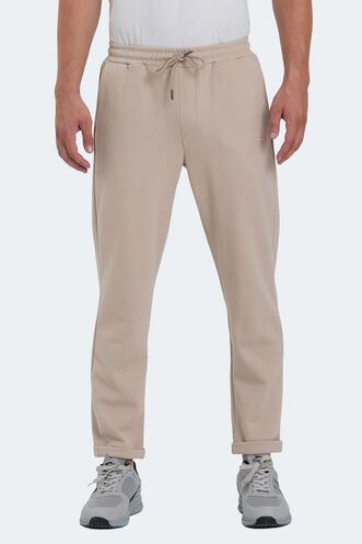 Slazenger VARLAM Men's Sweatpants Beige - Thumbnail