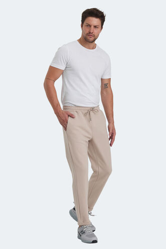 Slazenger VARLAM Men's Sweatpants Beige - Thumbnail