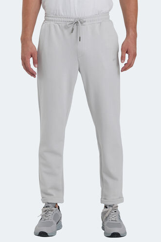 Slazenger VARLAM Men's Sweatpants Stone Gray - Thumbnail