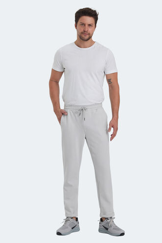 Slazenger VARLAM Men's Sweatpants Stone Gray - Thumbnail