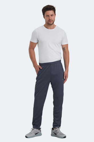 Slazenger VARVARA Men's Sweatpants Dark Gray - Thumbnail