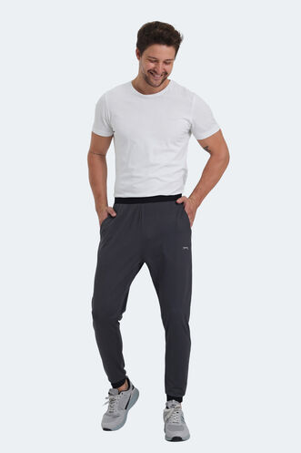 Slazenger VARY Men's Sweatpants Dark Gray - Thumbnail