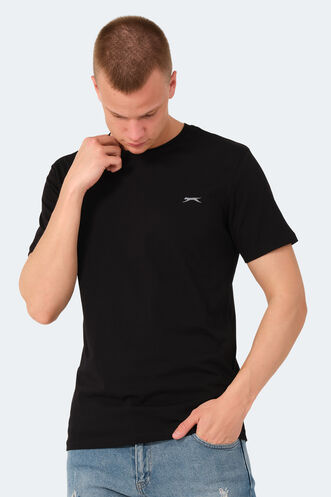 Slazenger VEDA Men's T-Shirt Black - Thumbnail