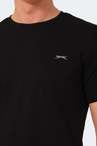 Slazenger VEDA Men's T-Shirt Black - Thumbnail