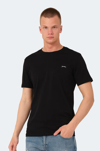 Slazenger VEDA Men's T-Shirt Black - Thumbnail