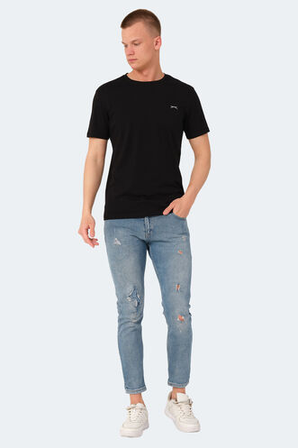 Slazenger VEDA Men's T-Shirt Black - Thumbnail