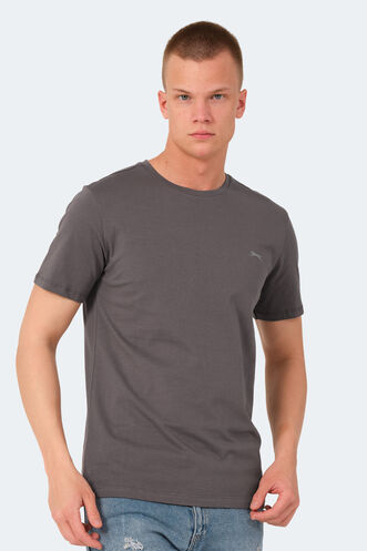 Slazenger VEDA Men's T-Shirt Dark Gray - Thumbnail