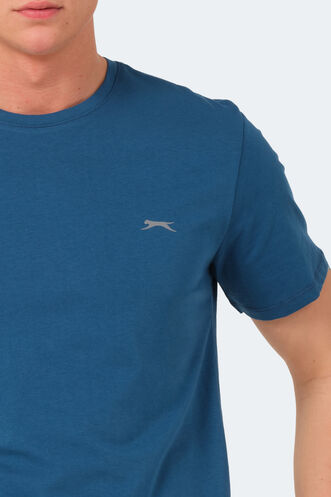 Slazenger VEDA Men's T-Shirt Petrol - Thumbnail