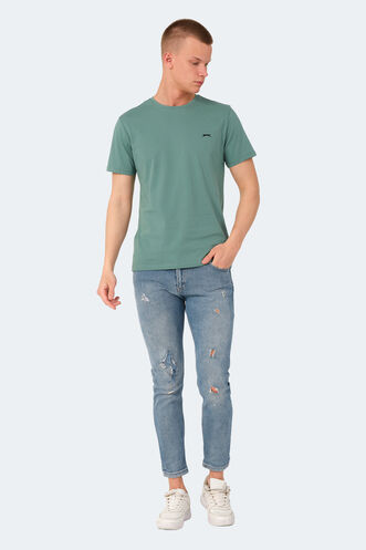 Slazenger VEDA Men's T-Shirt Sea Green - Thumbnail