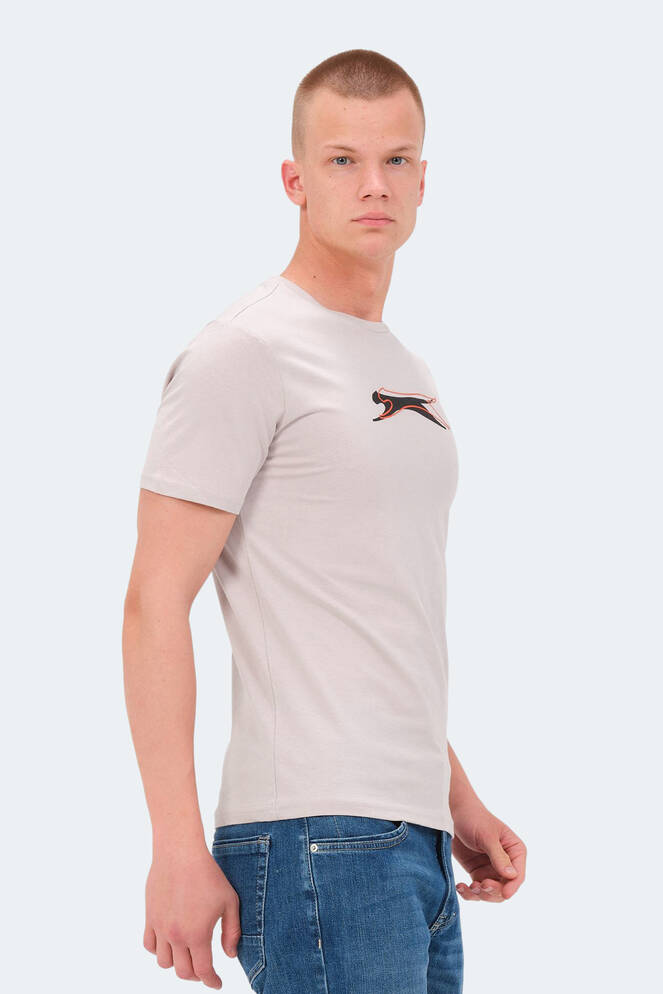 Slazenger VEDRAN Erkek T-Shirt Taş Gri