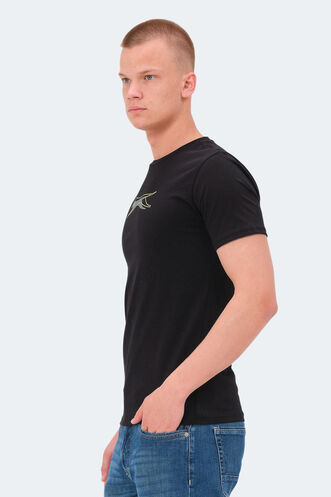 Slazenger VEDRAN Men's T-Shirt Black - Thumbnail