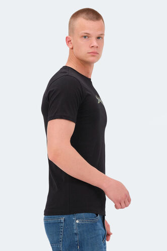 Slazenger VEDRAN Men's T-Shirt Black - Thumbnail