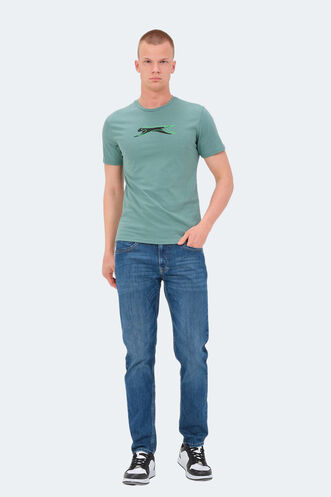 Slazenger VEDRAN Men's T-Shirt Sea Green - Thumbnail