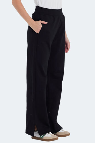 Slazenger VEGETABLE Women's Sweatpants Black - Thumbnail