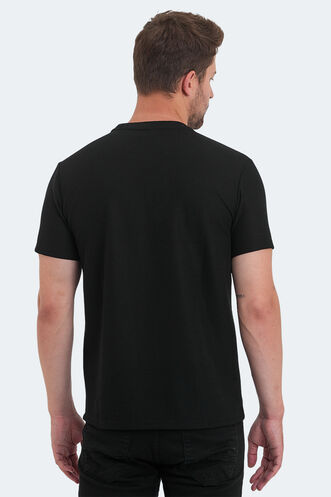 Slazenger VELVEL Men's T-Shirt Black - Thumbnail