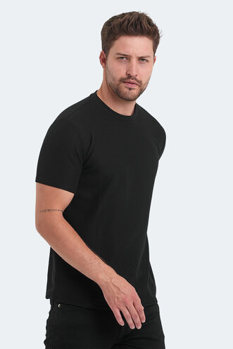 Slazenger VELVEL Men's T-Shirt Black - Thumbnail