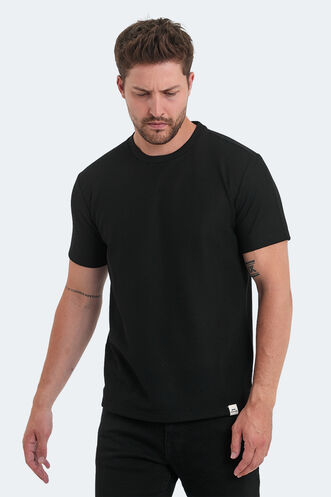 Slazenger VELVEL Men's T-Shirt Black - Thumbnail