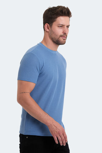 Slazenger VELVEL Men's T-Shirt Blue - Thumbnail