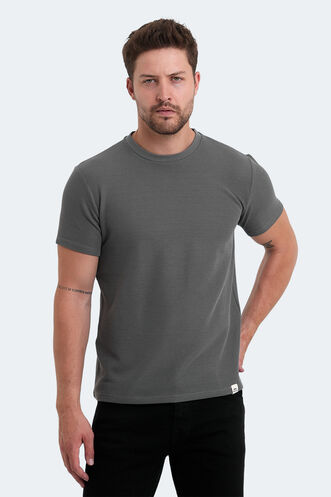 Slazenger - Slazenger VELVEL Men's T-Shirt Dark Gray