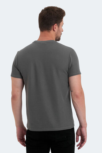 Slazenger VELVEL Men's T-Shirt Dark Gray - Thumbnail