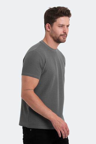 Slazenger VELVEL Men's T-Shirt Dark Gray - Thumbnail