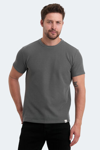 Slazenger VELVEL Men's T-Shirt Dark Gray - Thumbnail