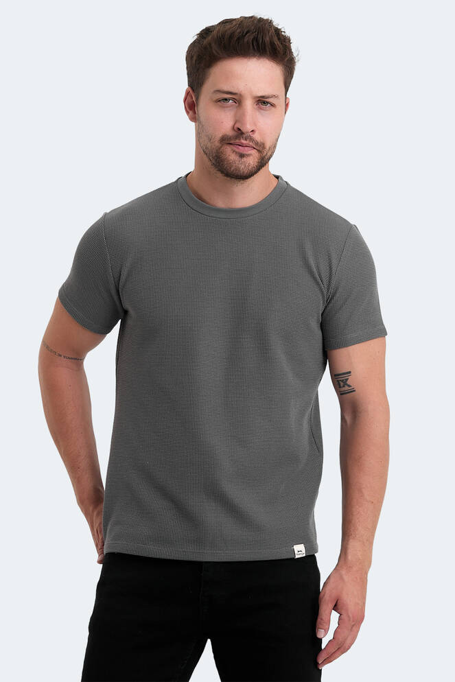 Slazenger VELVEL Men's T-Shirt Dark Gray